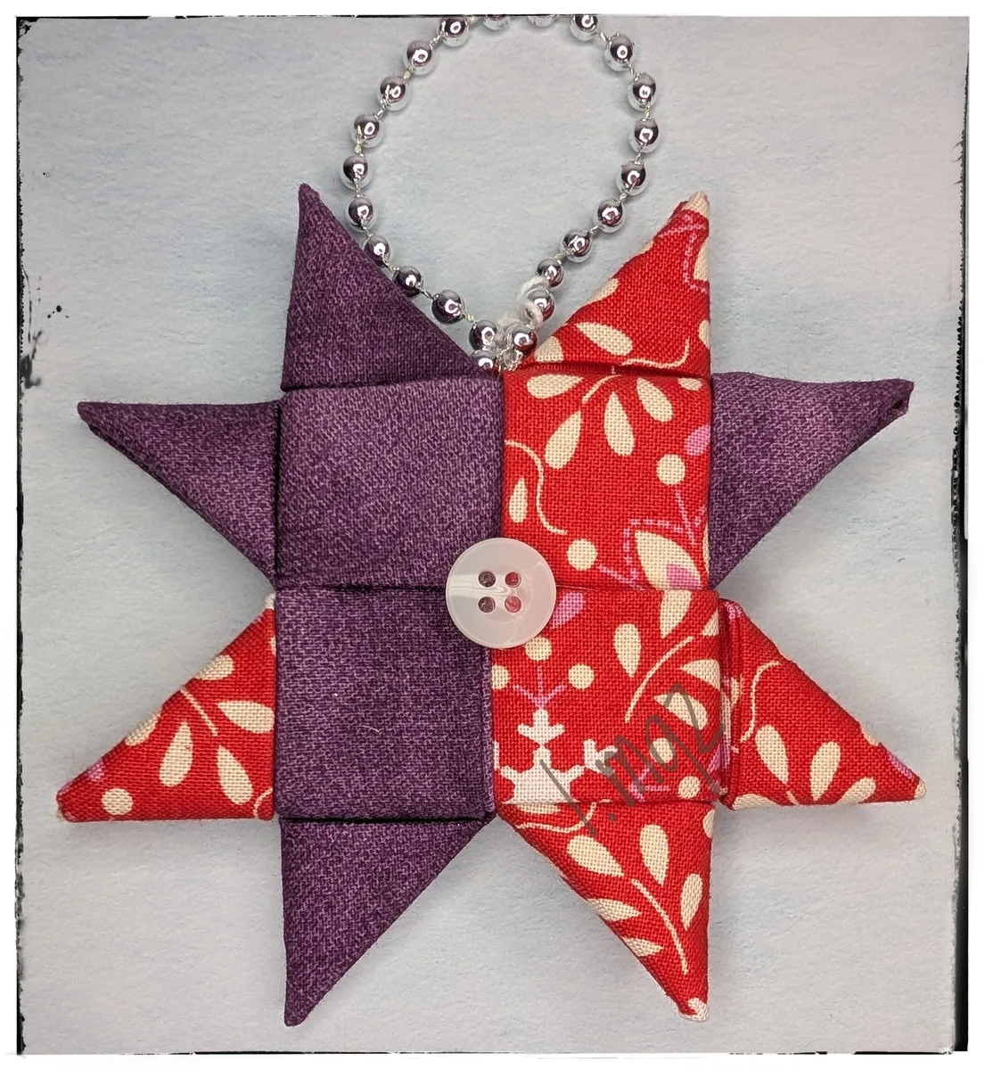 Red/Purple Ornament