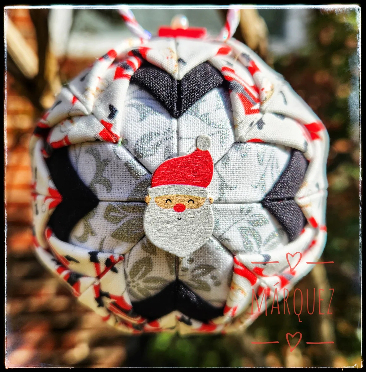 *Believe* Santa Ornament