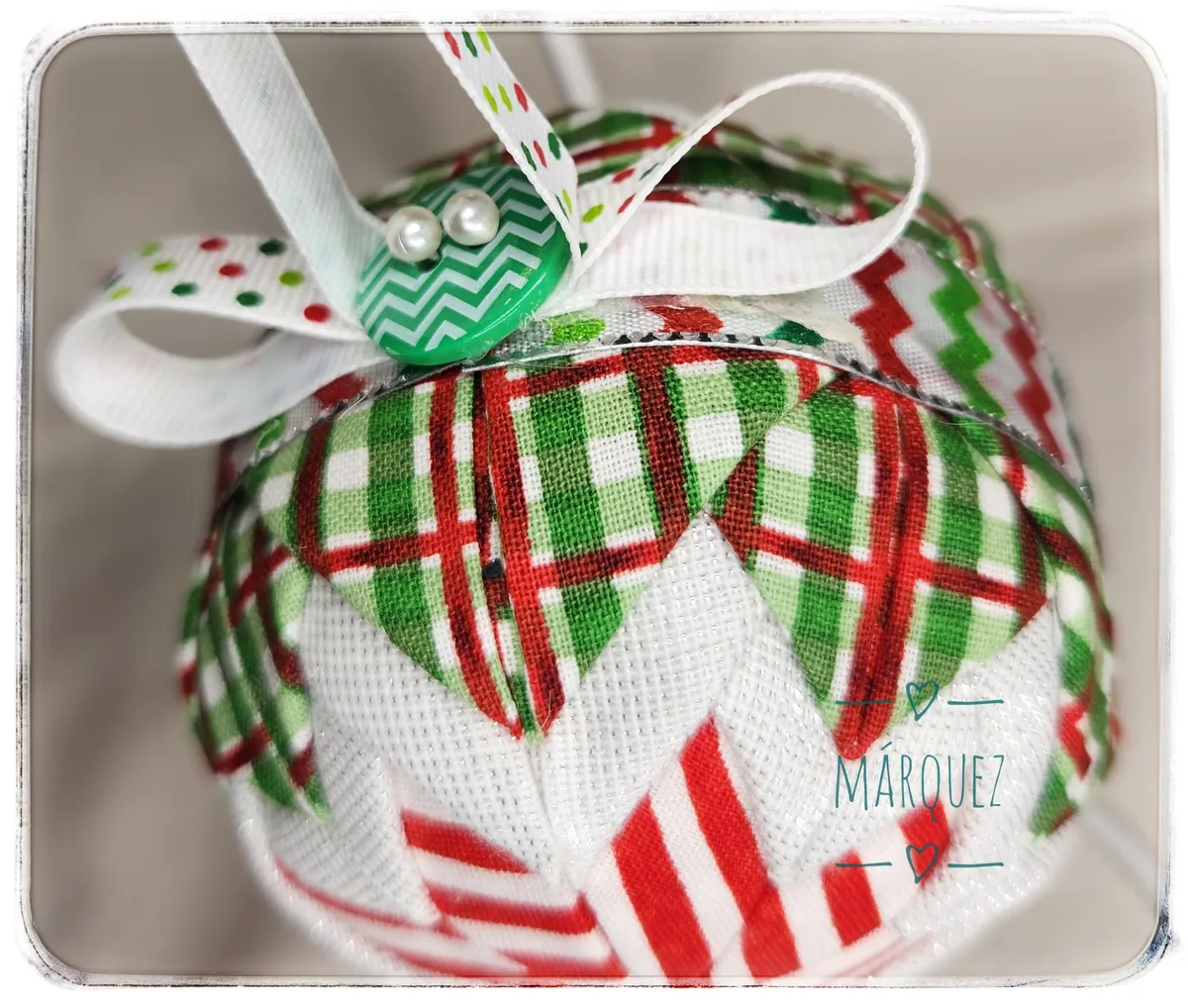 A Jazzy Christmas Ornament