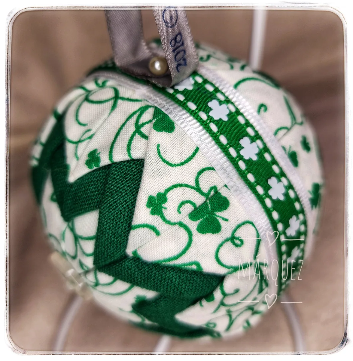 St. Patrick's Day Shamrocks Ornament