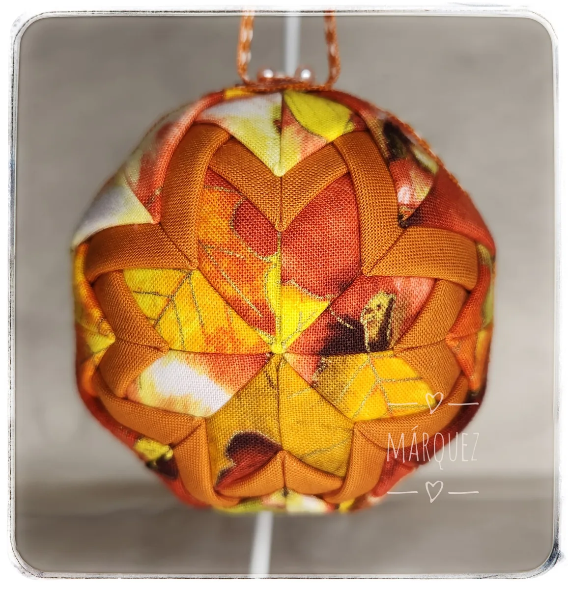 An Autumn Day Ornament