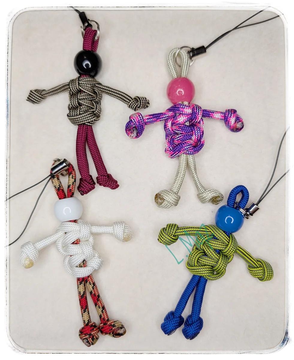 Para-people Zipper Pulls