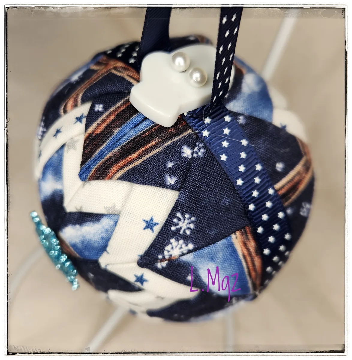 Snowy Night Ornament
