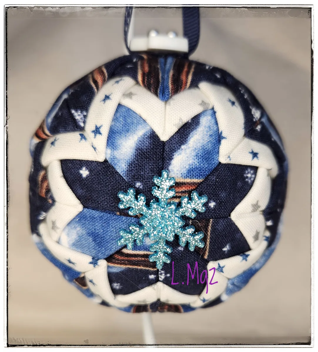 Snowy Night Ornament