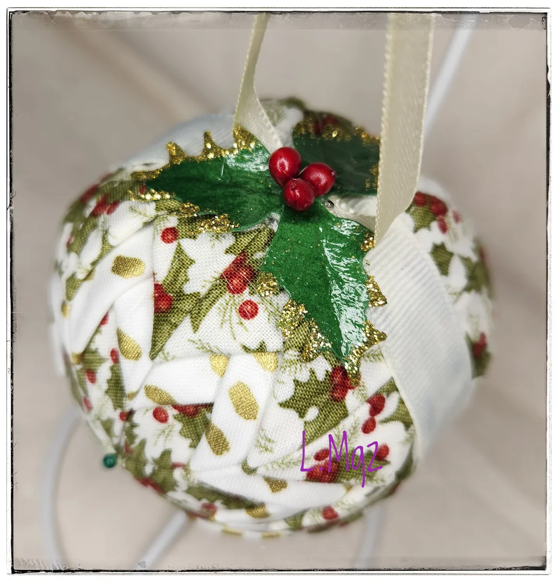 Holly & Ivy Ornament