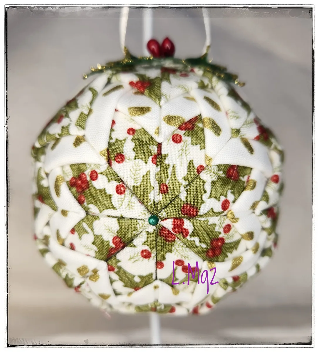 Holly & Ivy Ornament