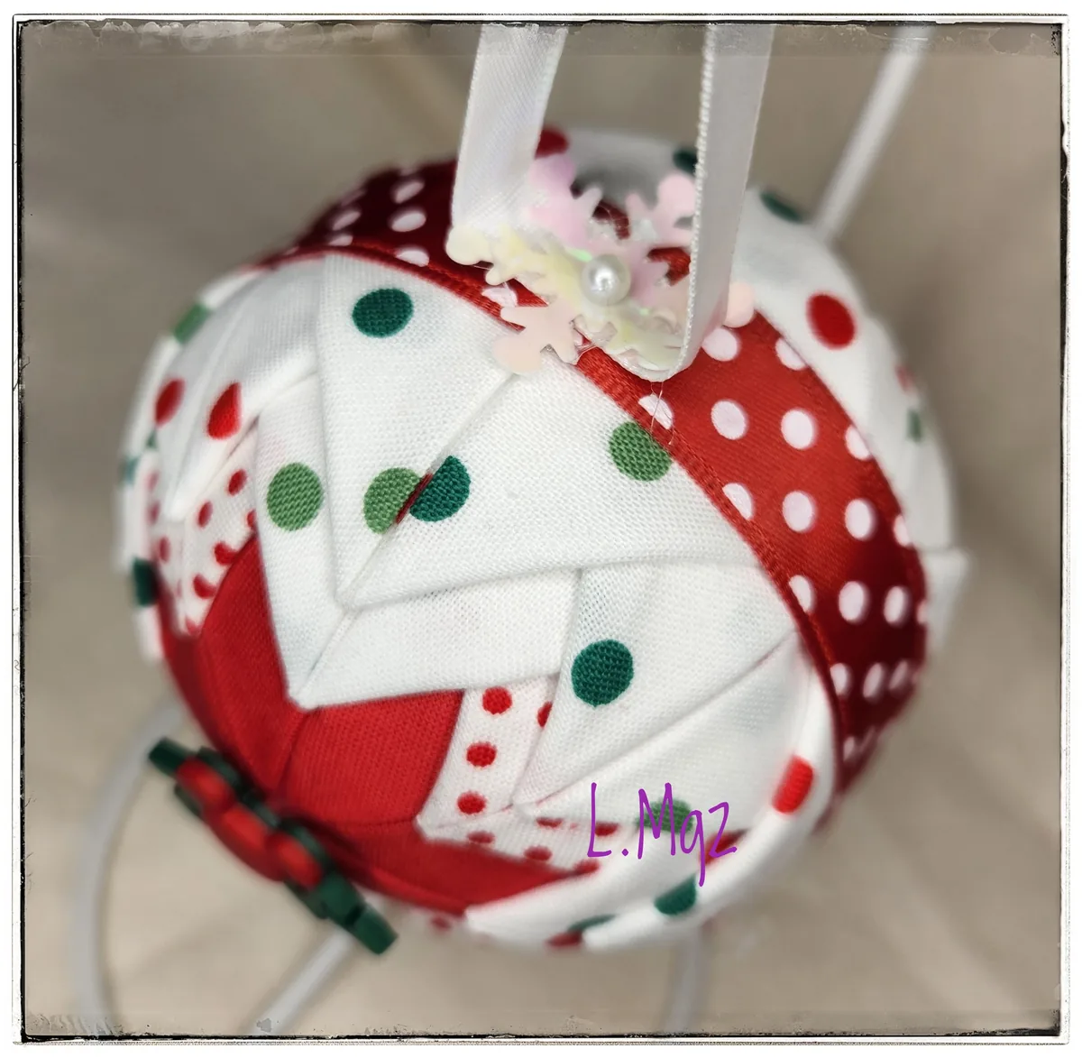 Mickey Mouse Santa Ornament