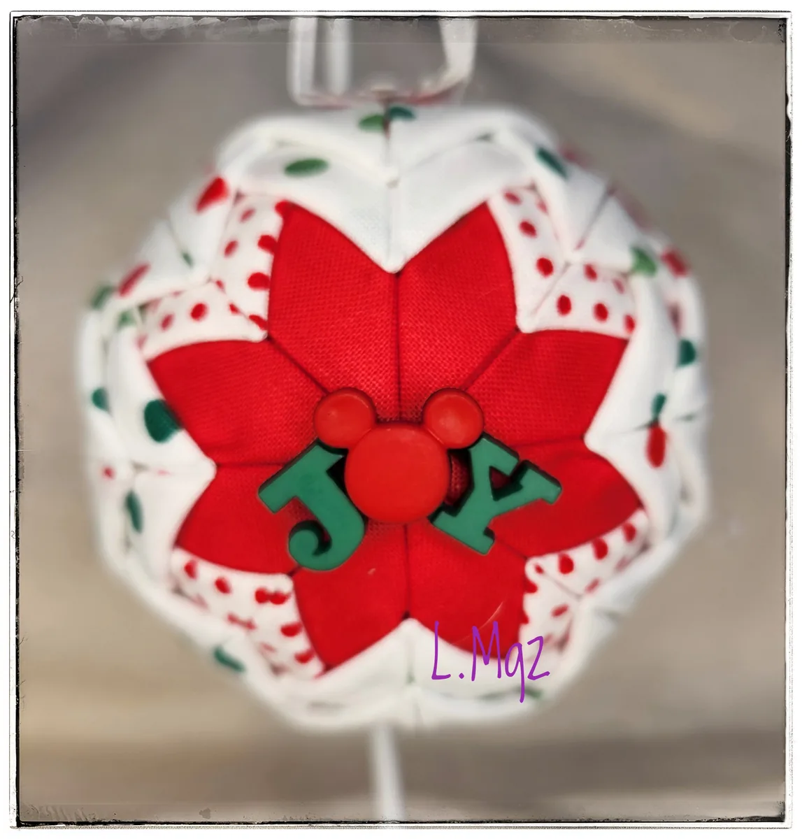Mickey Mouse Santa Ornament