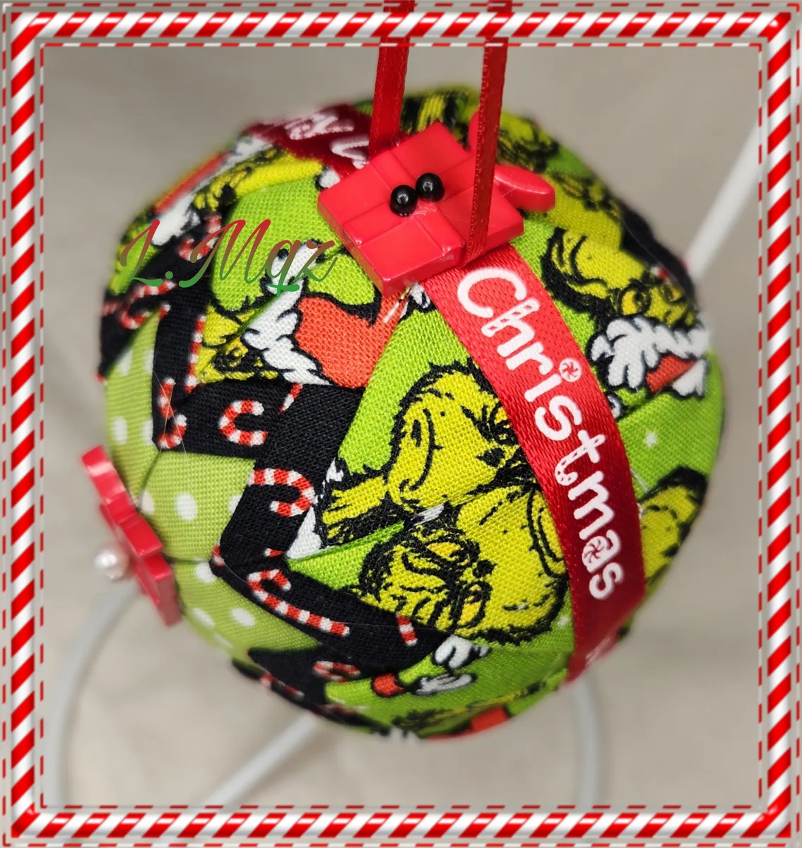 A Christmas Gift 🎁 Quilted Ornament